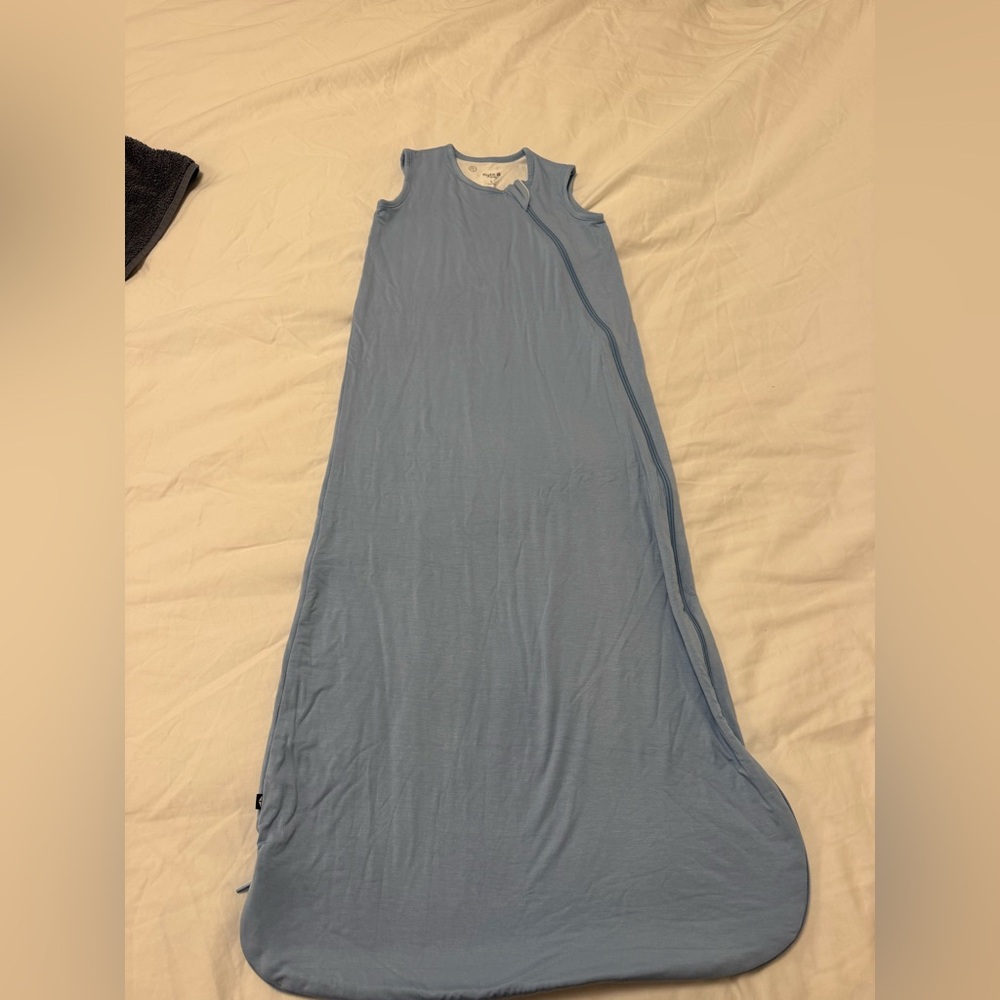 Sleeveless Light Blue Women's Maxi Dress